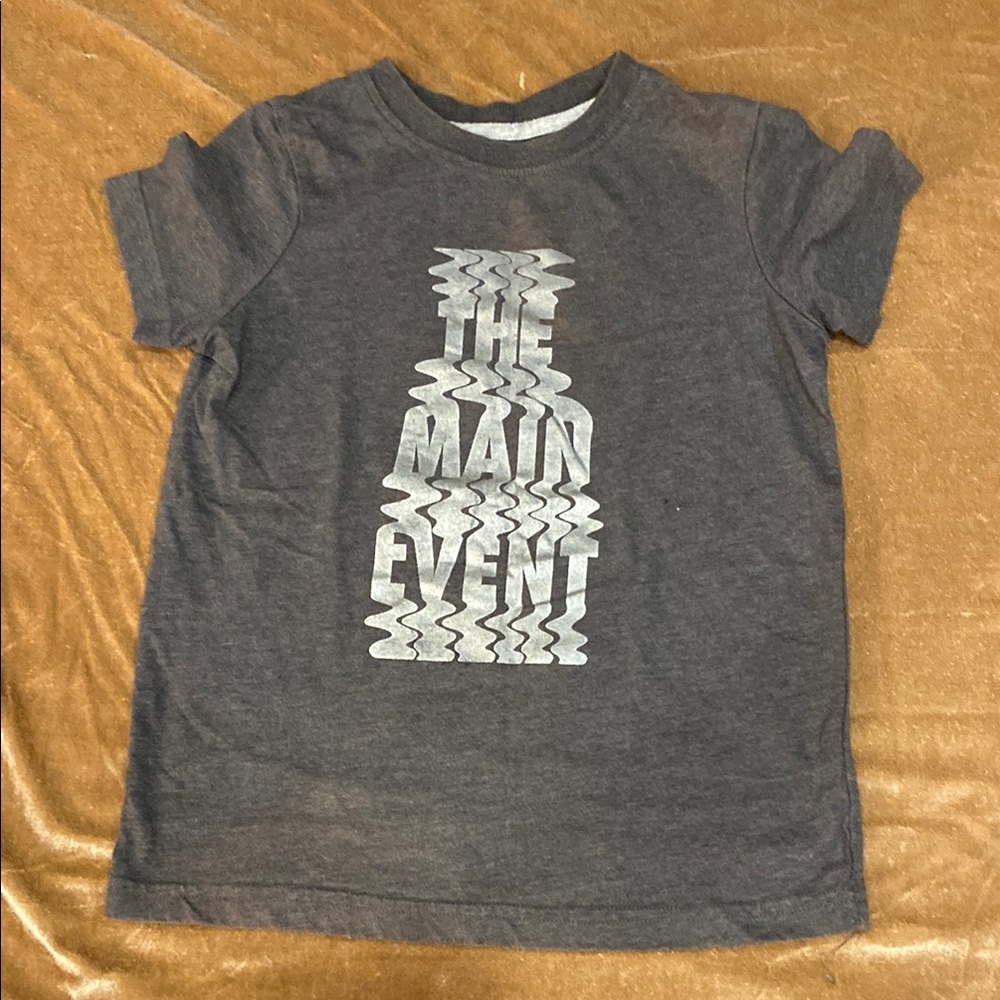 Xersion Gray Short Sleeve Tee Casual Graphic